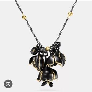 RARE Coach Gilded Rose Necklace